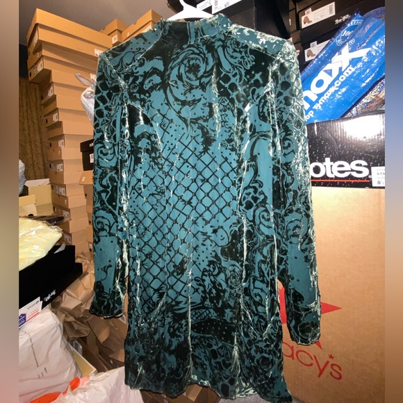 Balmain x H&M velvet dress - Picture 2 of 6